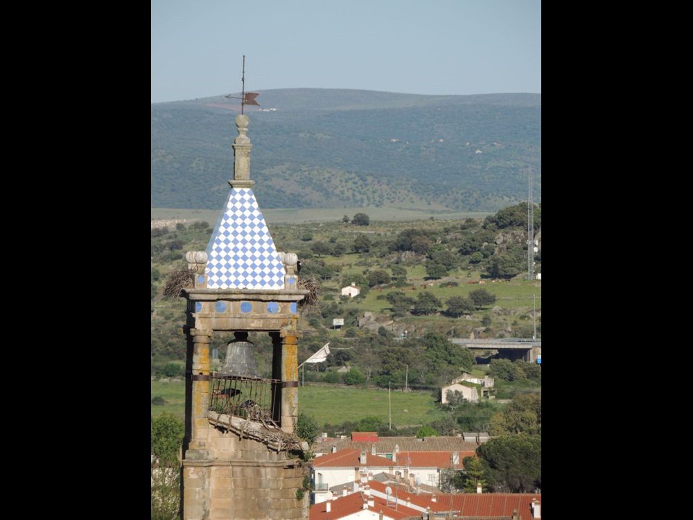 View of bell tower on main square