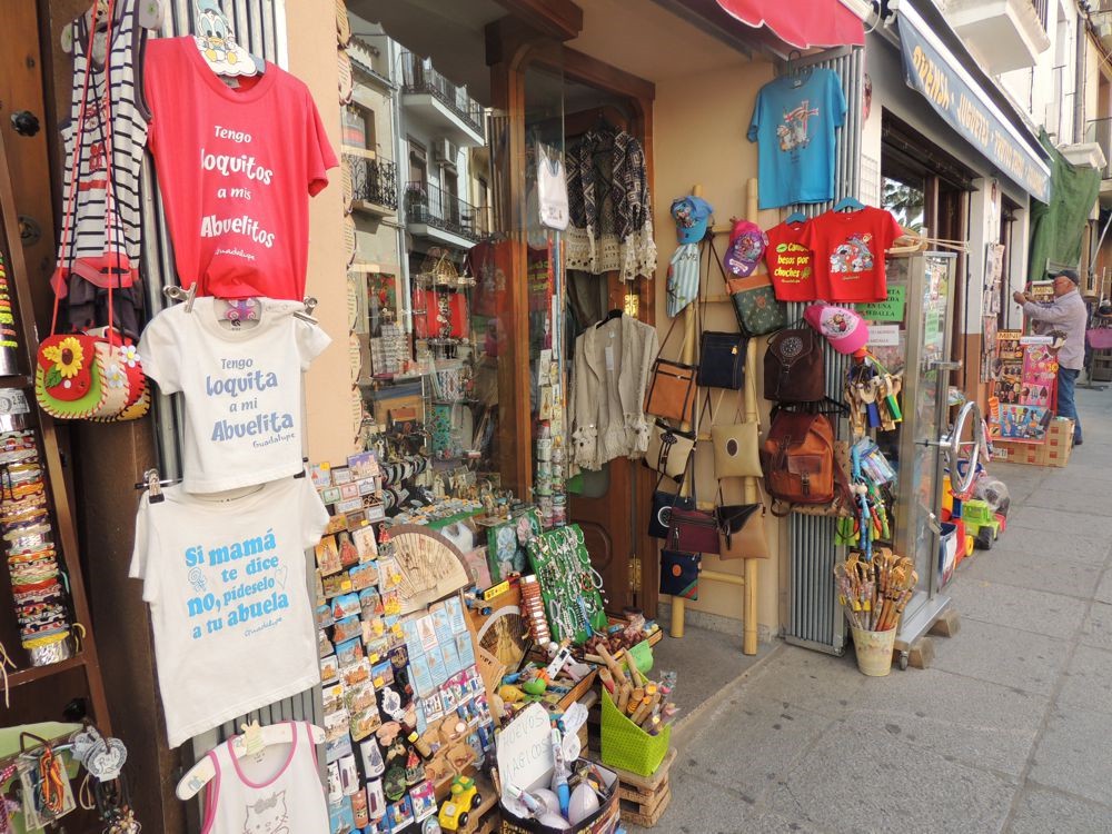 Shops on Calle Gregorio Lopez