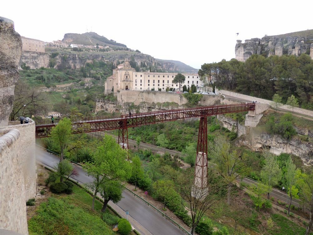 View back to Parador